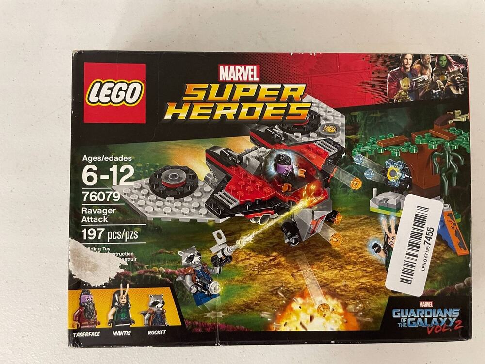 LEGO Marvel Super Heroes 76079 Ravager Attack Guardians of the Galaxy Vol 2 Set